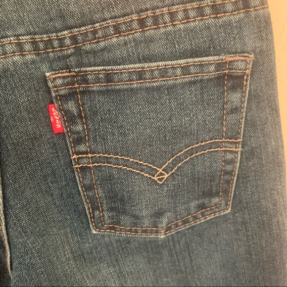 LEVI’S 549 Boys Relaxed Straight Leg Jeans Size 7X - Picture 10 of 12